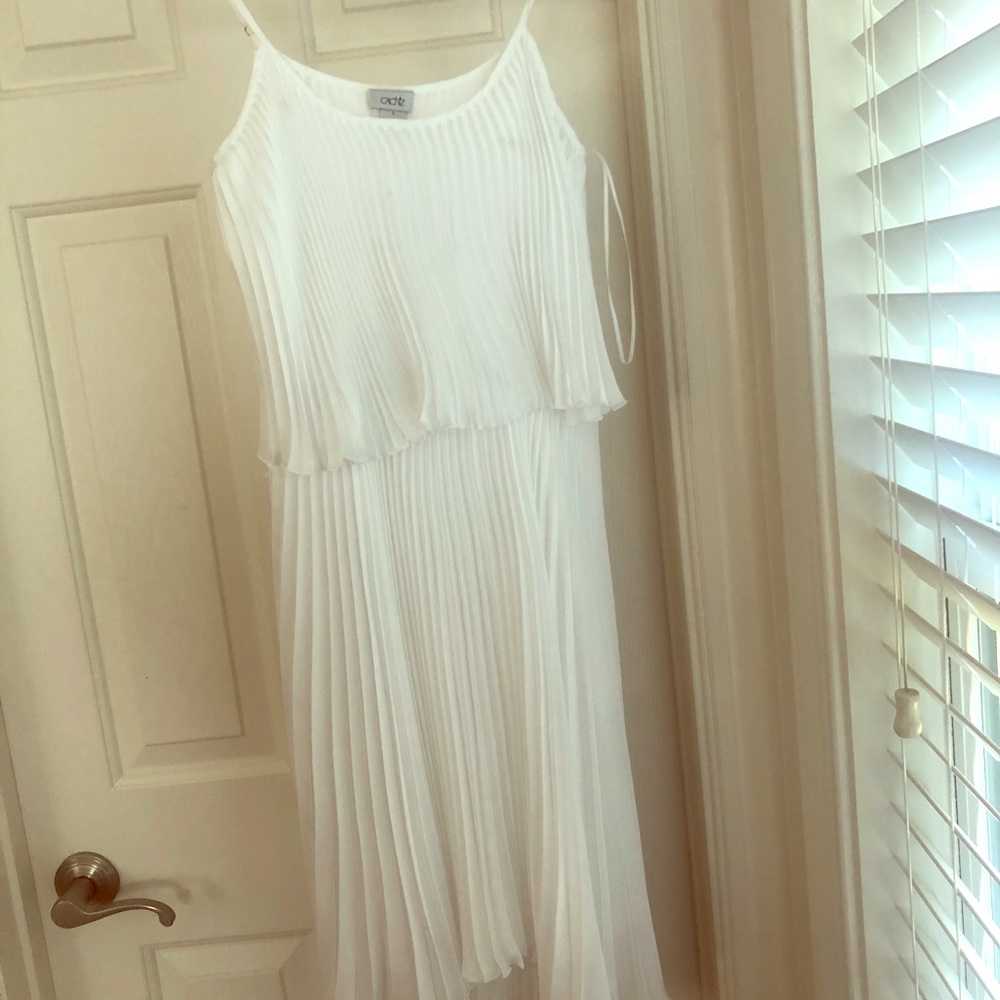 White Evening Dress